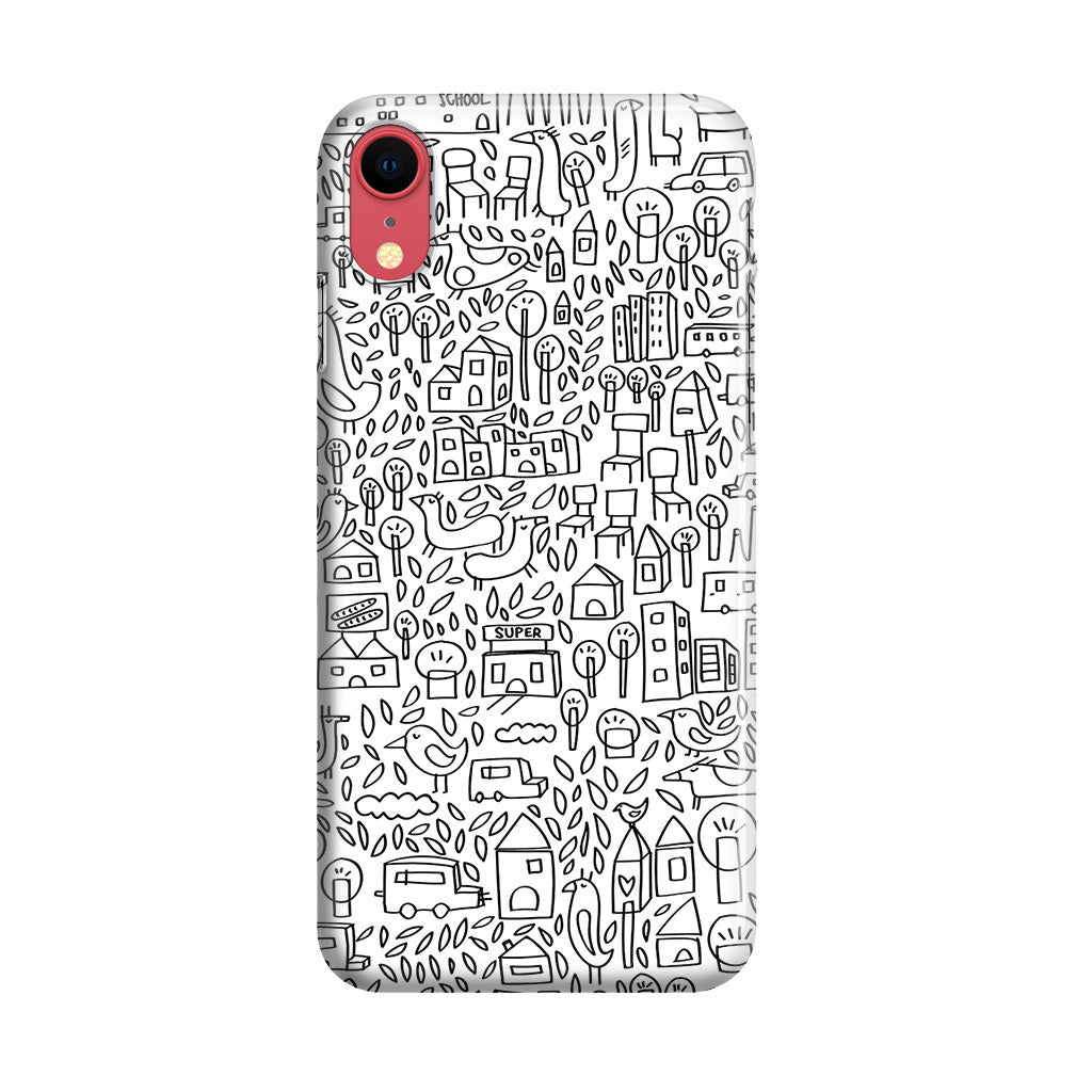 Neighborhood iPhone XR Case