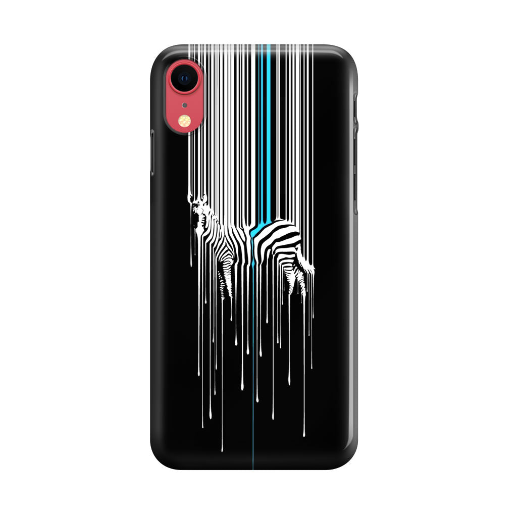 Painting Zebra iPhone XR Case