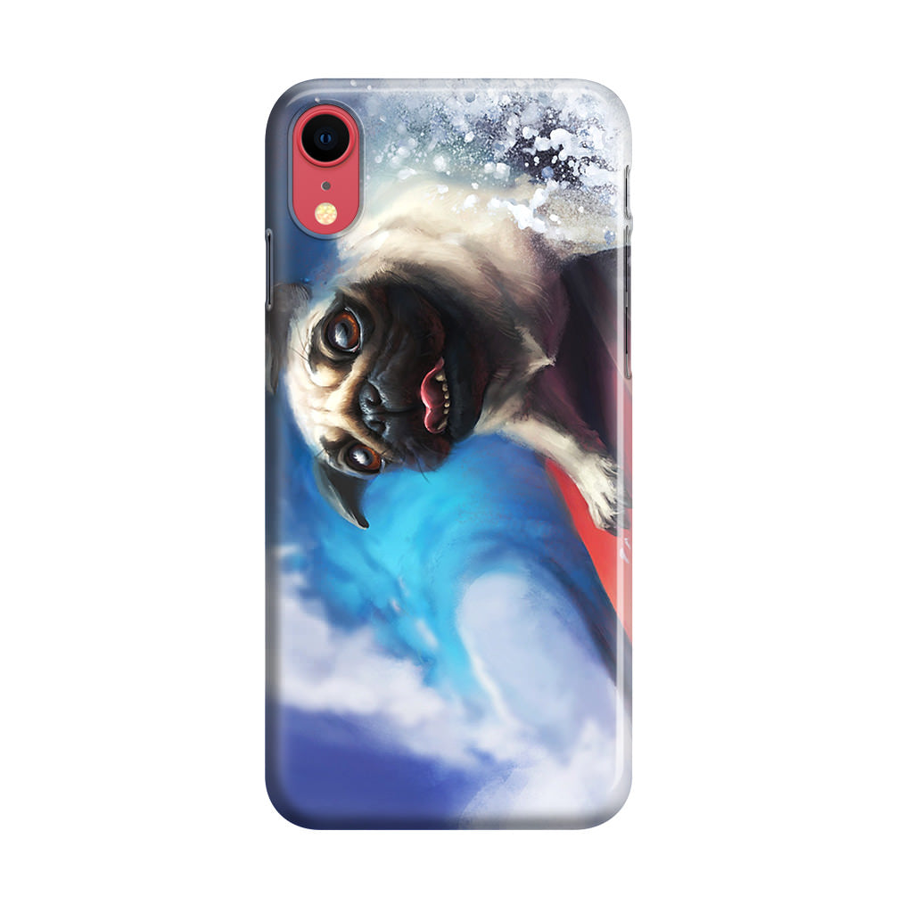 Pug Surfers iPhone XR Case