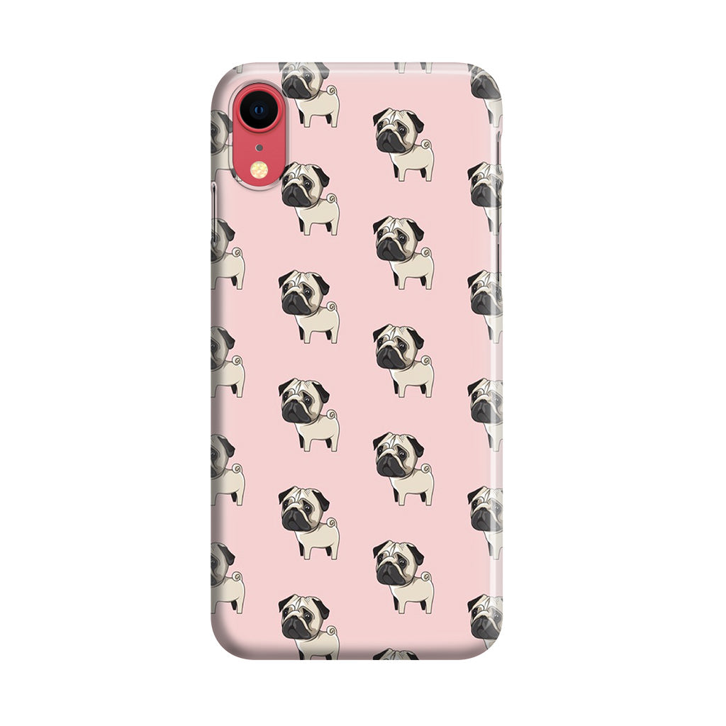 Pugs Pattern iPhone XR Case