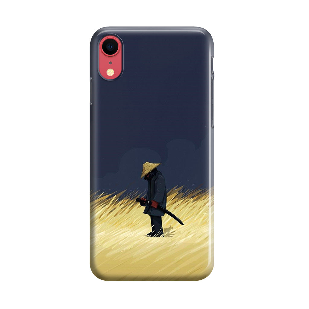 Samurai Minimalist iPhone XR Case