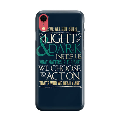 Sirius Black Quotes iPhone XR Case