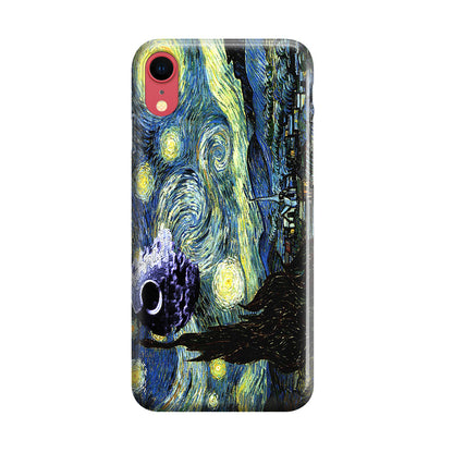 Skellington on a Starry Night iPhone XR Case