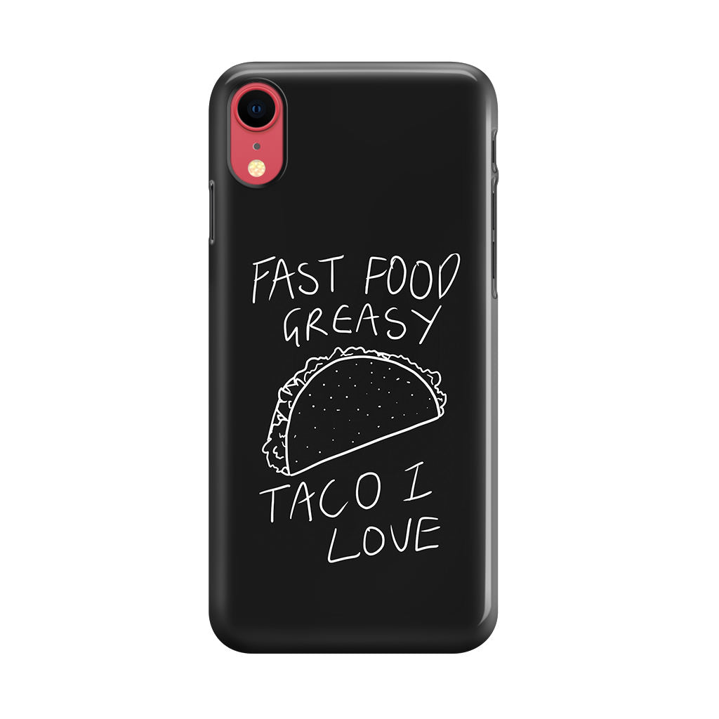 Taco Lover iPhone XR Case