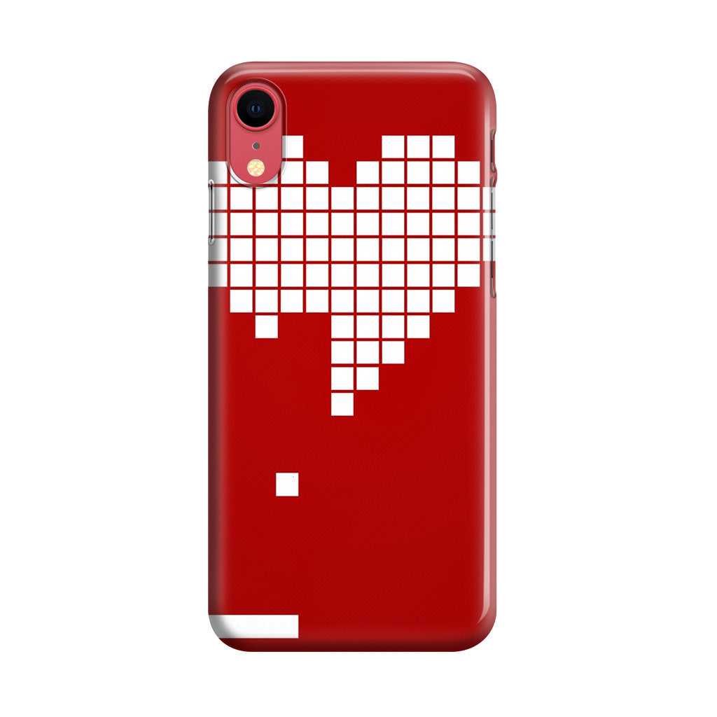 Tetris Heart iPhone XR Case