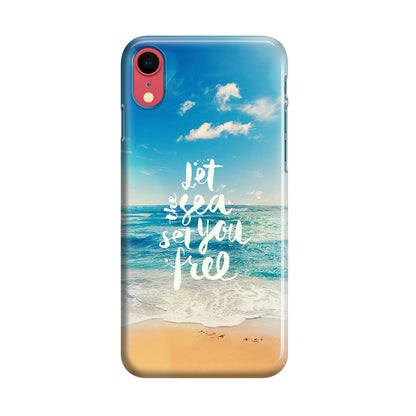 The Sea Set You Free iPhone XR Case