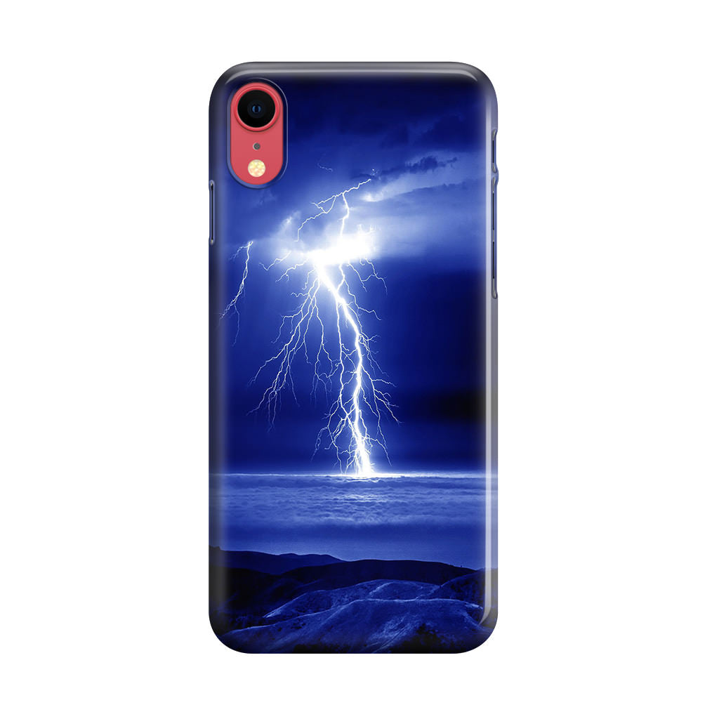 Thunder Over The Sea iPhone XR Case