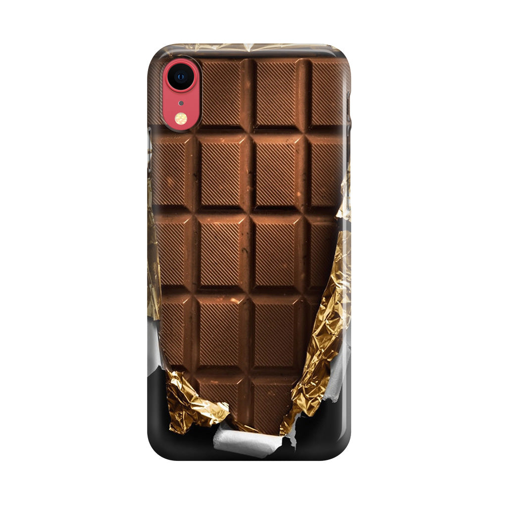 Unwrapped Chocolate Bar iPhone XR Case