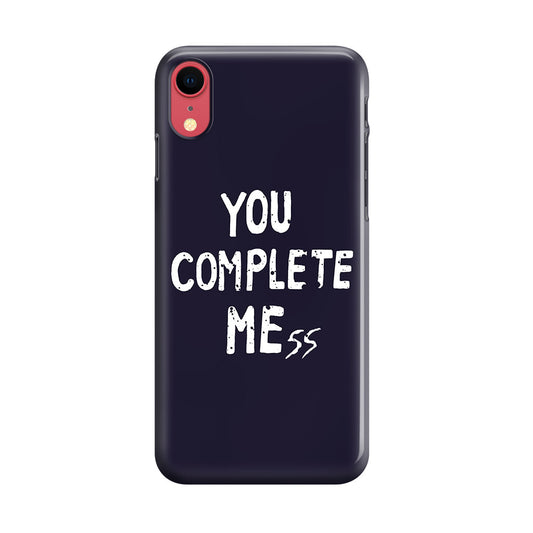 You Complete Me iPhone XR Case