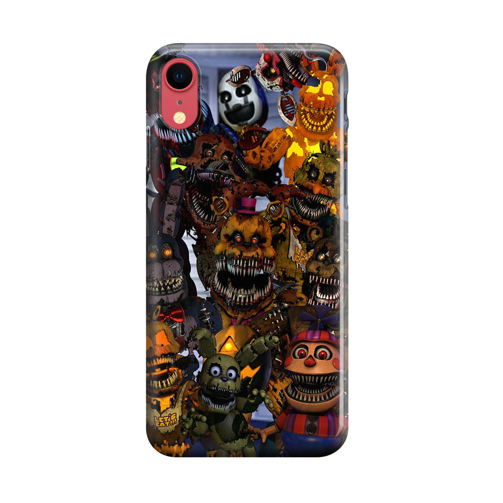 Five Nights at Freddy's Scary Characters iPhone XR Case