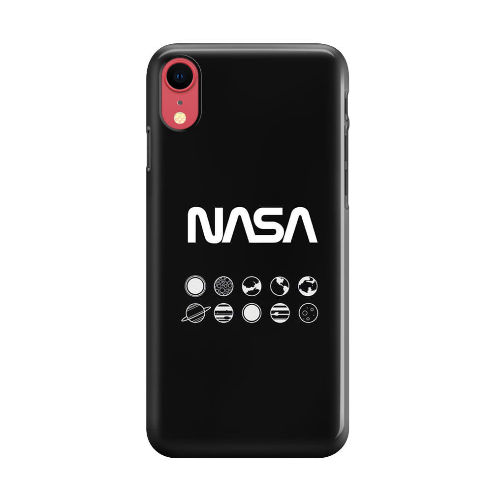 NASA Minimalist iPhone XR Case