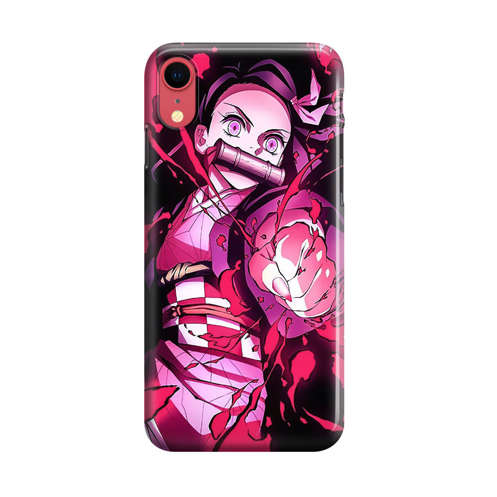 Nezuk0 Blood Demon Art iPhone XR Case