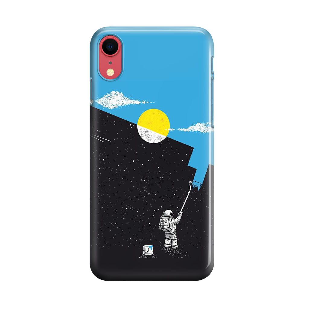 Space Paiting Day iPhone XR Case