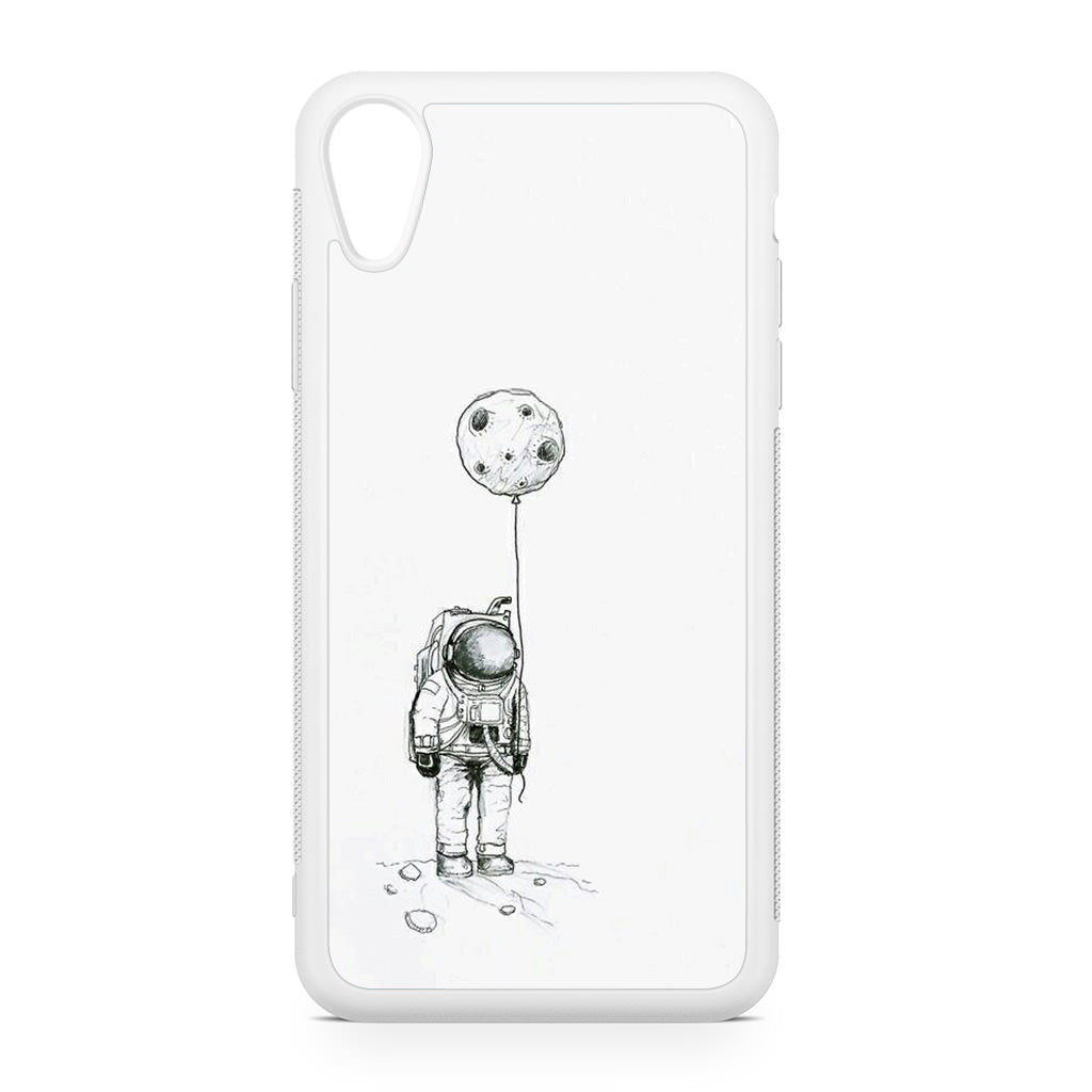 Astronaut Moon Balloon iPhone XR Case