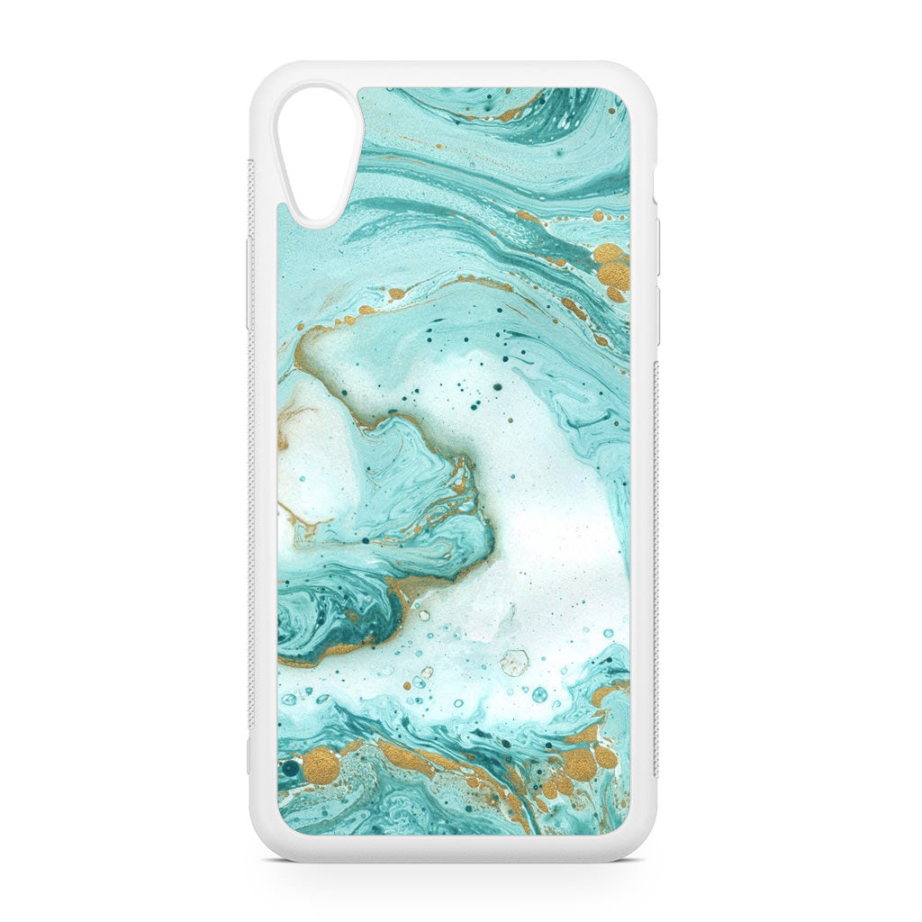 Azure Water Glitter iPhone XR Case