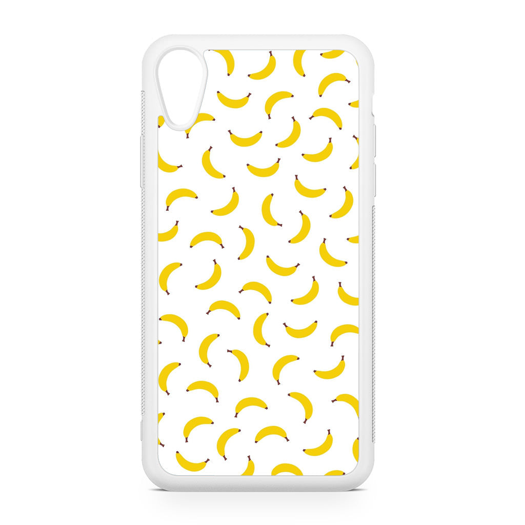 Bananas Fruit Pattern iPhone XR Case