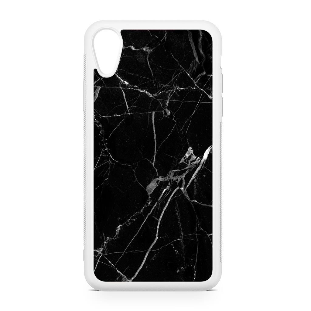 Black Marble iPhone XR Case