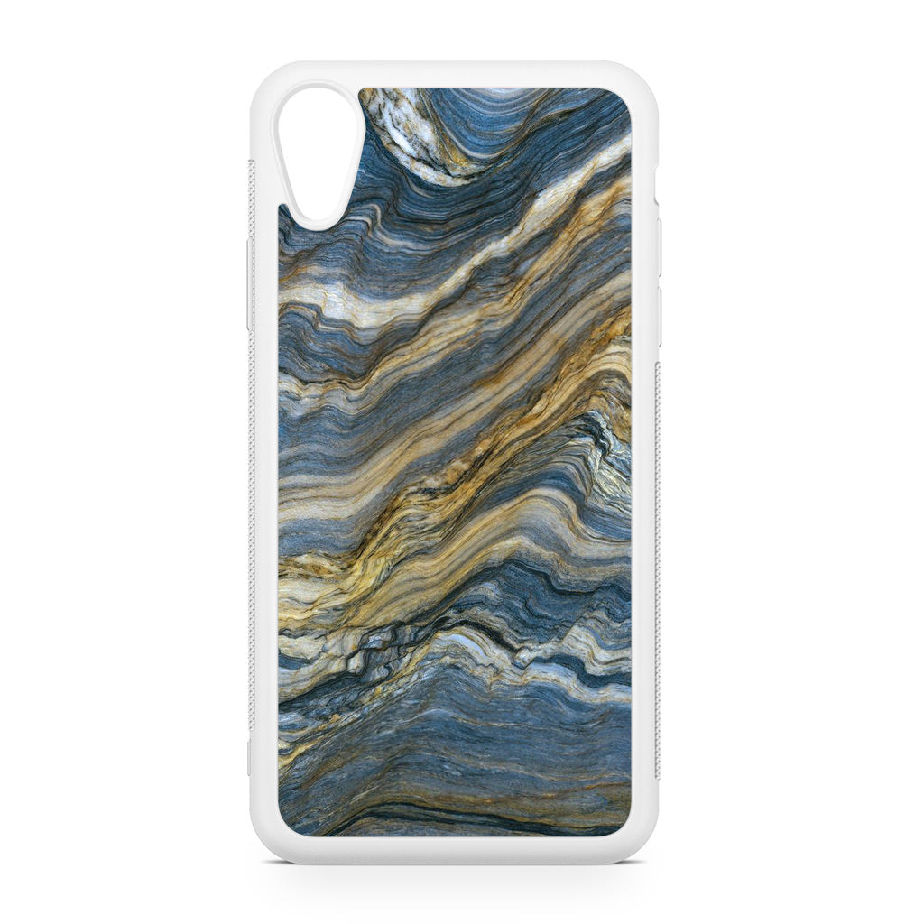 Blue Wave Marble iPhone XR Case