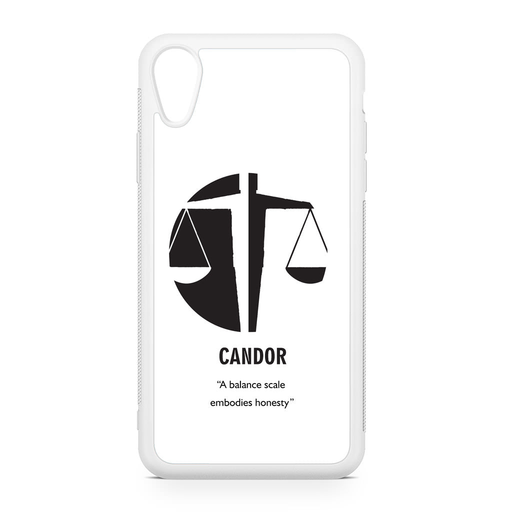 Candor Divergent Faction iPhone XR Case