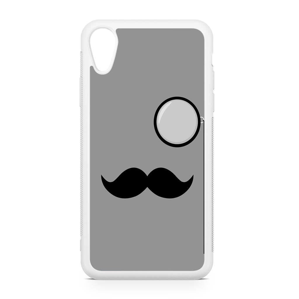 Classy Mustache iPhone XR Case