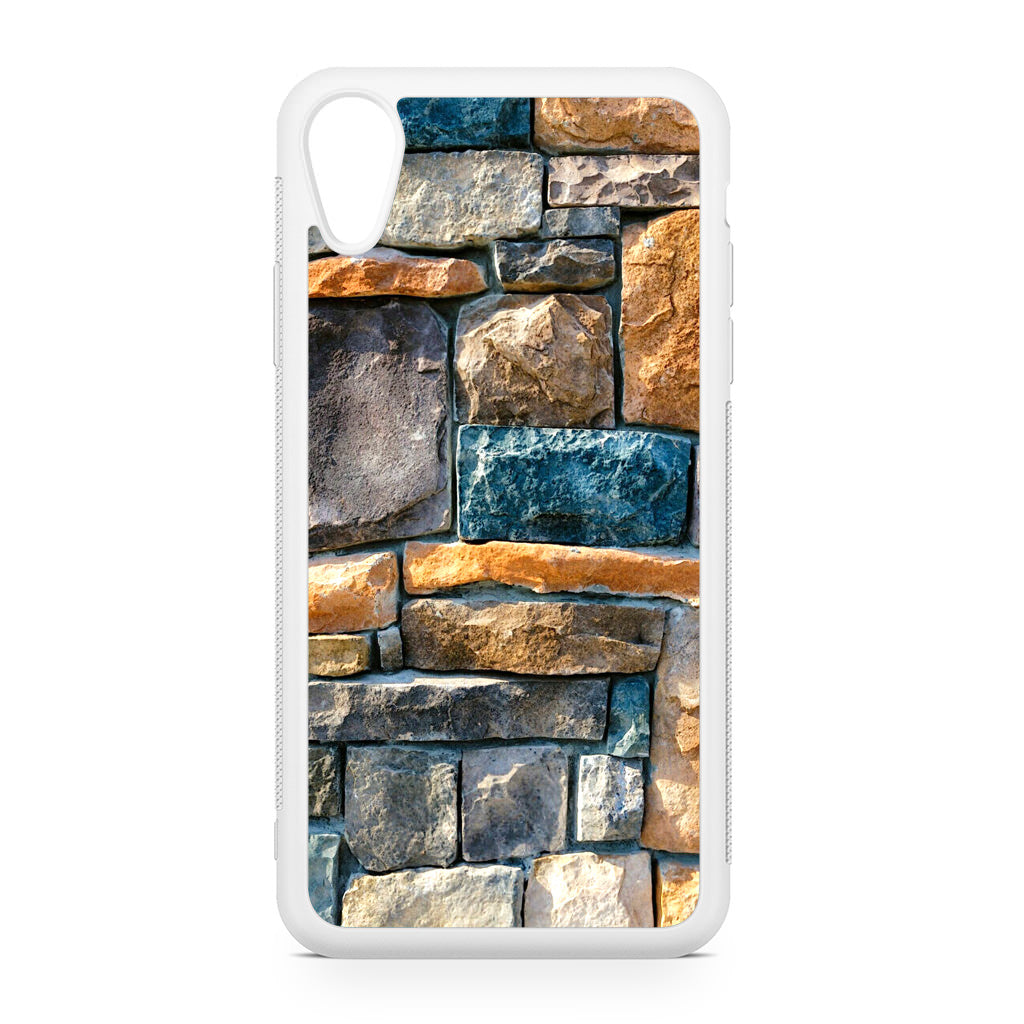 Colored Stone Piles iPhone XR Case