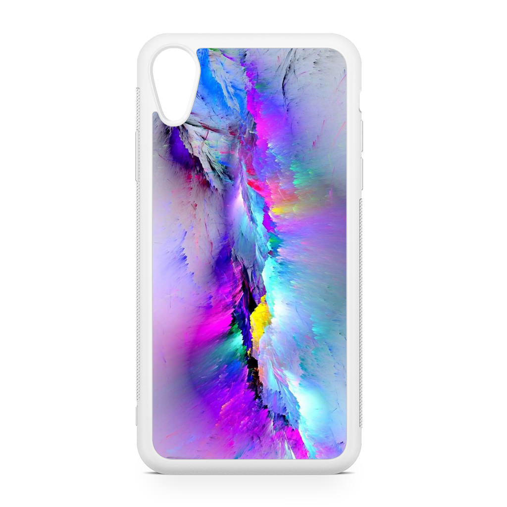 Colorful Abstract Smudges iPhone XR Case