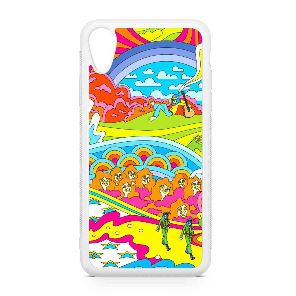 Colorful Doodle iPhone XR Case