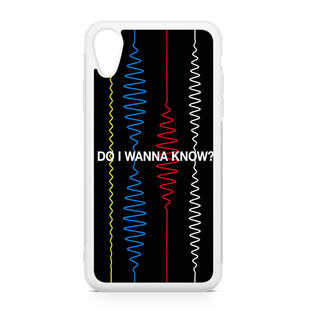 Do I Wanna Know Four Strings iPhone XR Case