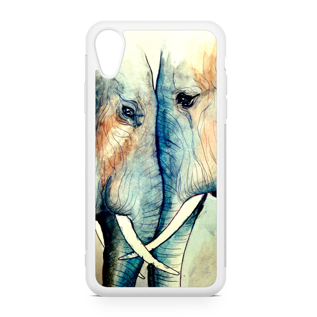 Elephants Sadness iPhone XR Case