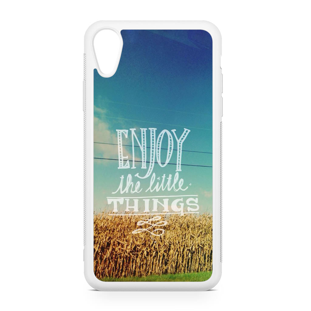 Enjoy The Little Things iPhone XR Case