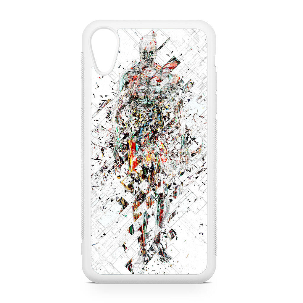 Fragmantacia Art Human Abstract iPhone XR Case