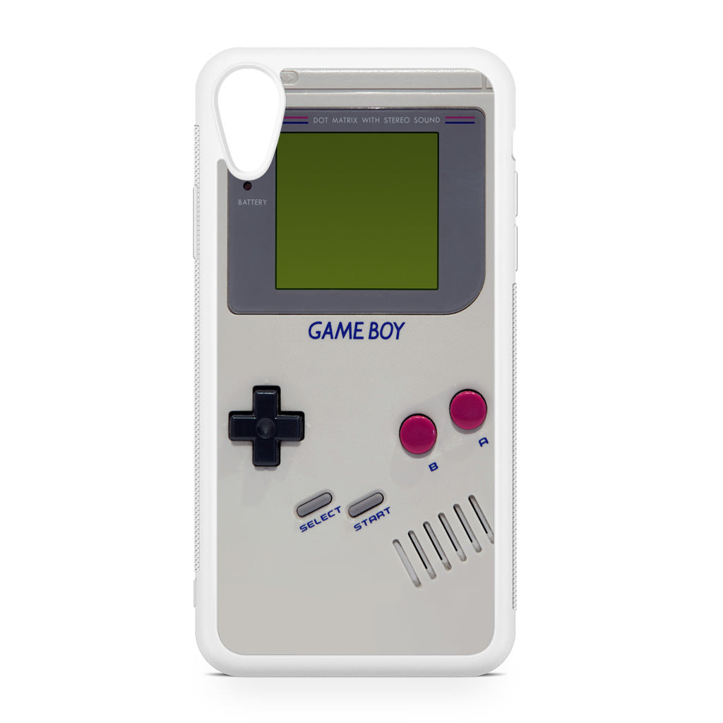 Game Boy Grey Model iPhone XR Case