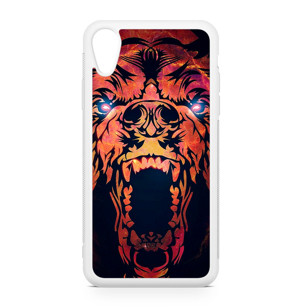 Grizzly Bear Art iPhone XR Case