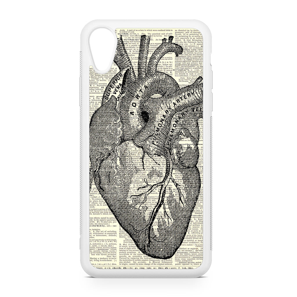 Heart Book Art iPhone XR Case