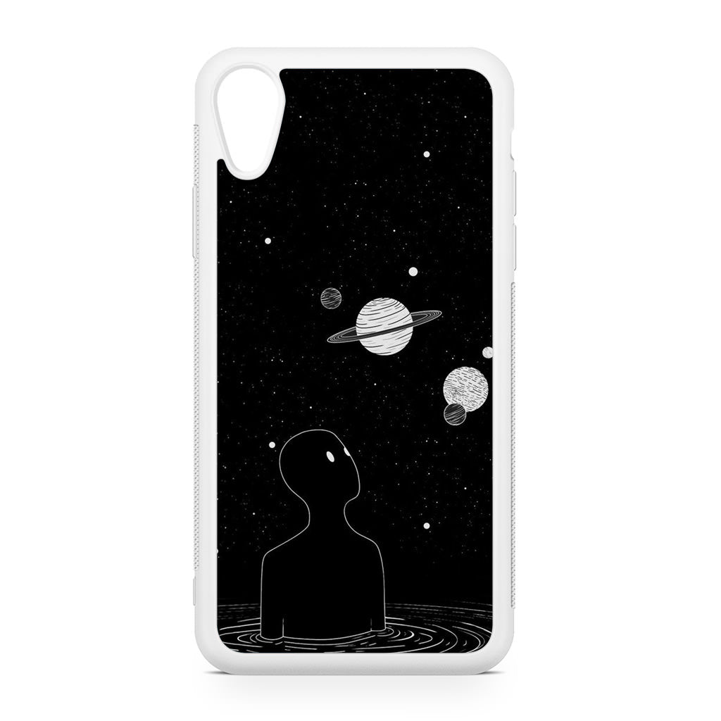 Hello Saturn iPhone XR Case