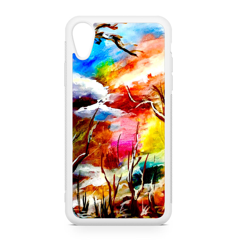 I Sense Winter's Wonderful Warmth iPhone XR Case