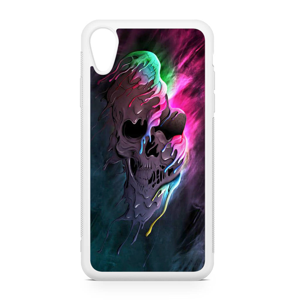 Melted Skull iPhone XR Case