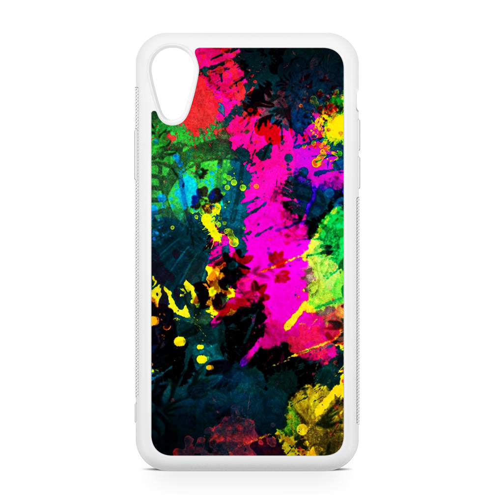 Mixture Colorful Paint iPhone XR Case