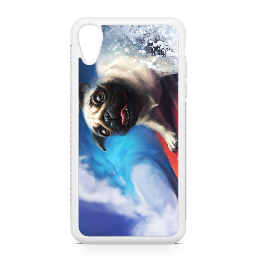 Pug Surfers iPhone XR Case