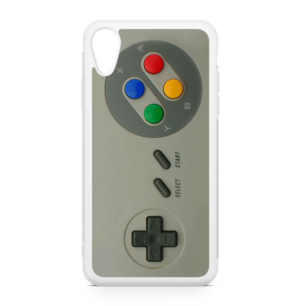 Silver Console Controller iPhone XR Case