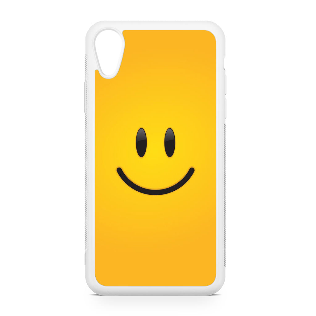 Smile Emoticon iPhone XR Case