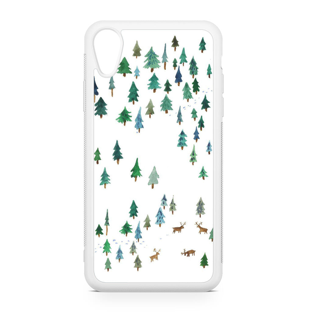 Snow Everywhere iPhone XR Case