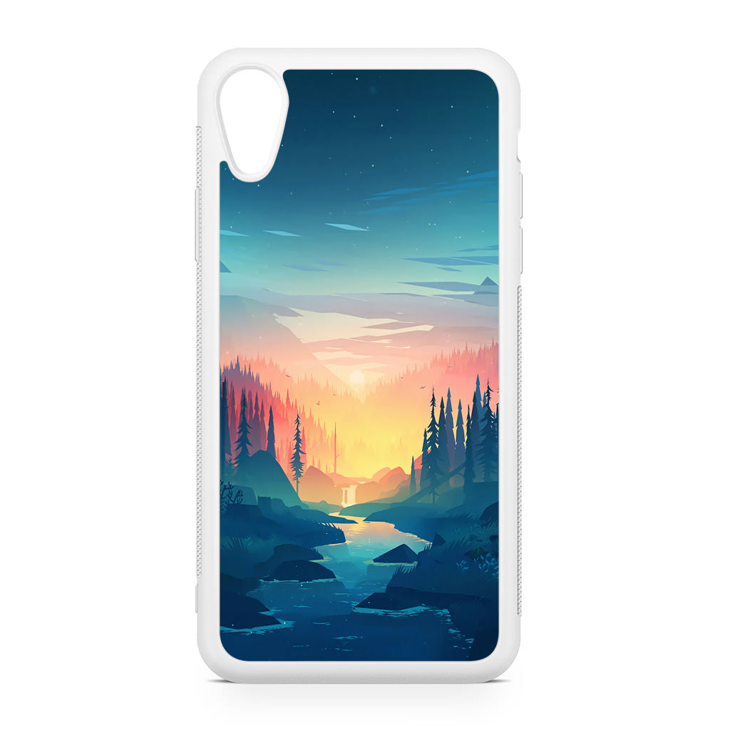 Sunset at The River iPhone XR Case