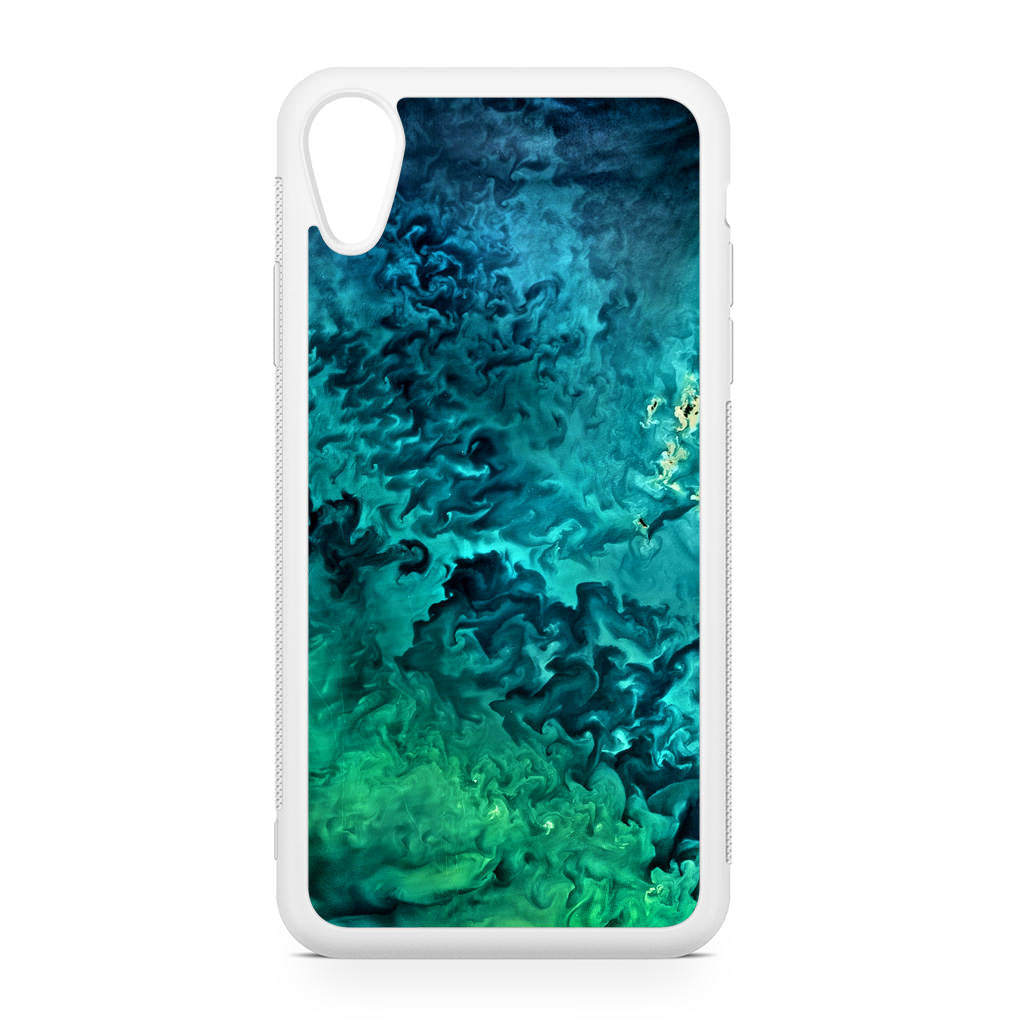 Swirls In The Yellow Sea iPhone XR Case