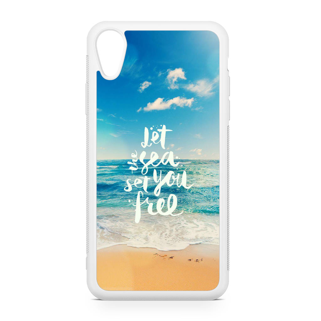 The Sea Set You Free iPhone XR Case