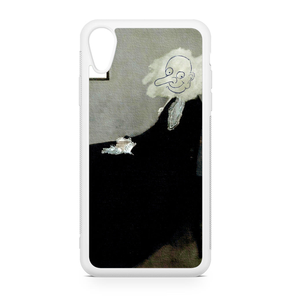 Whistler's Mother by Mr. Bean iPhone XR Case