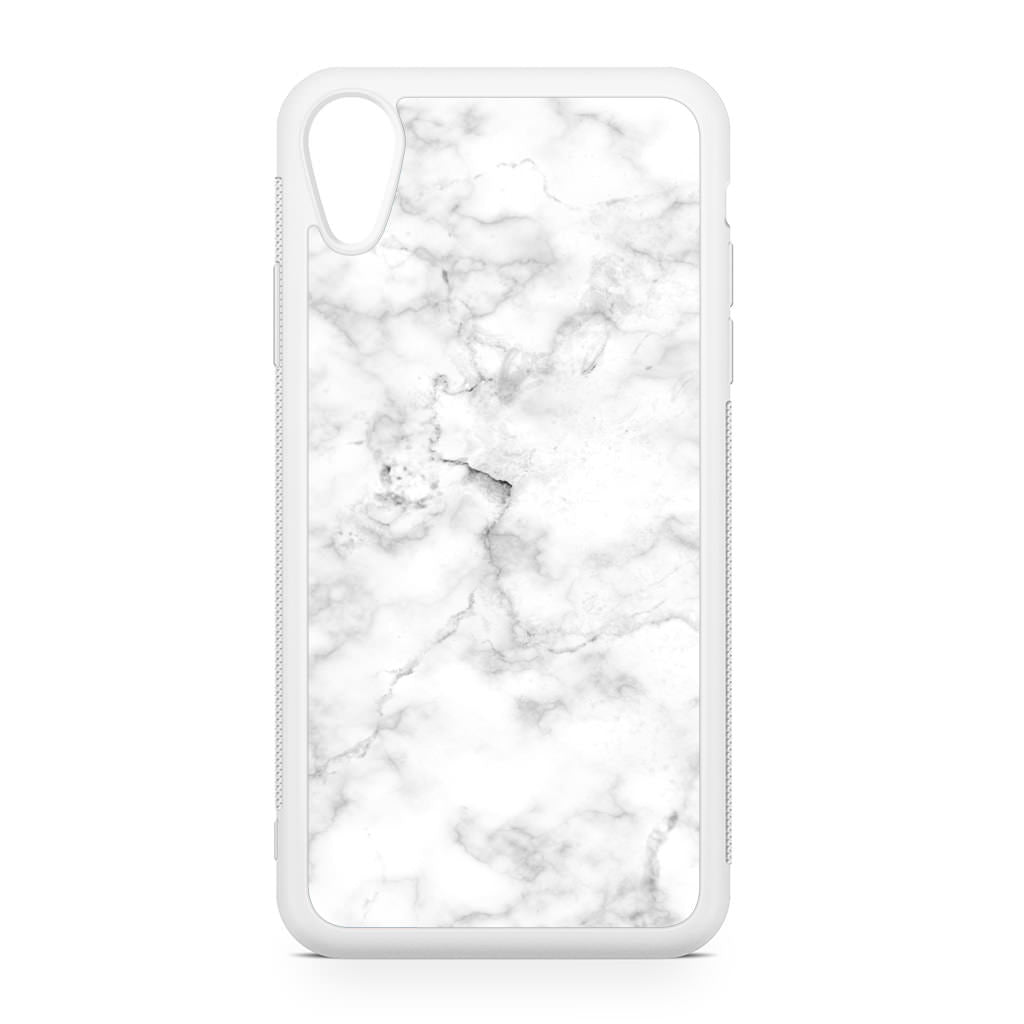 White Marble iPhone XR Case