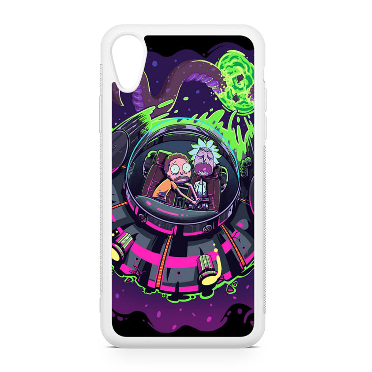 Rick And Morty Spaceship iPhone XR Case