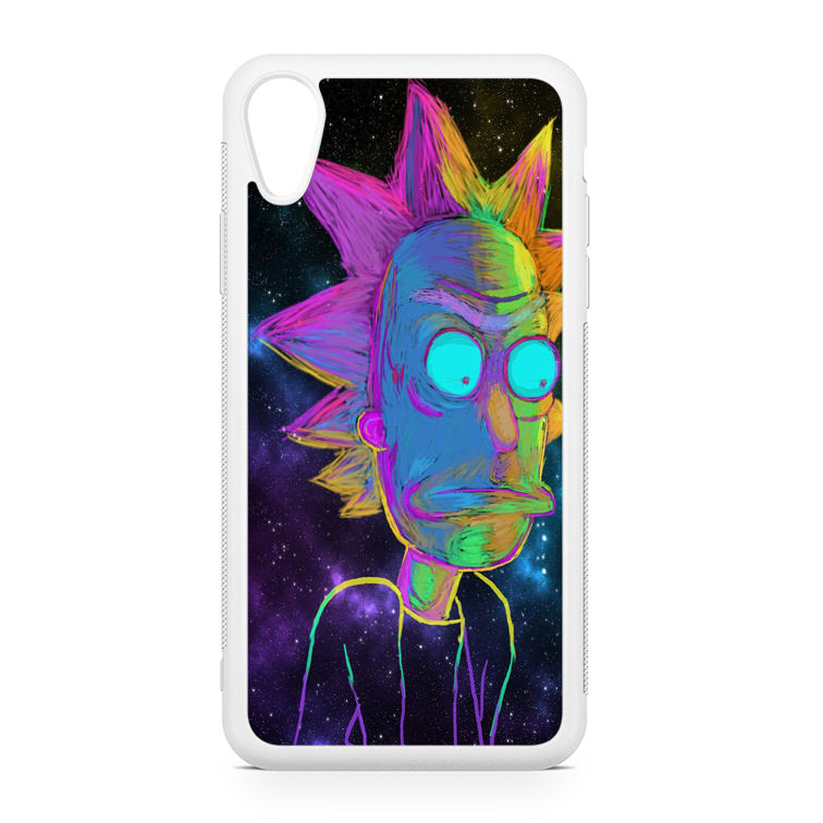 Rick Colorful Crayon Space iPhone XR Case