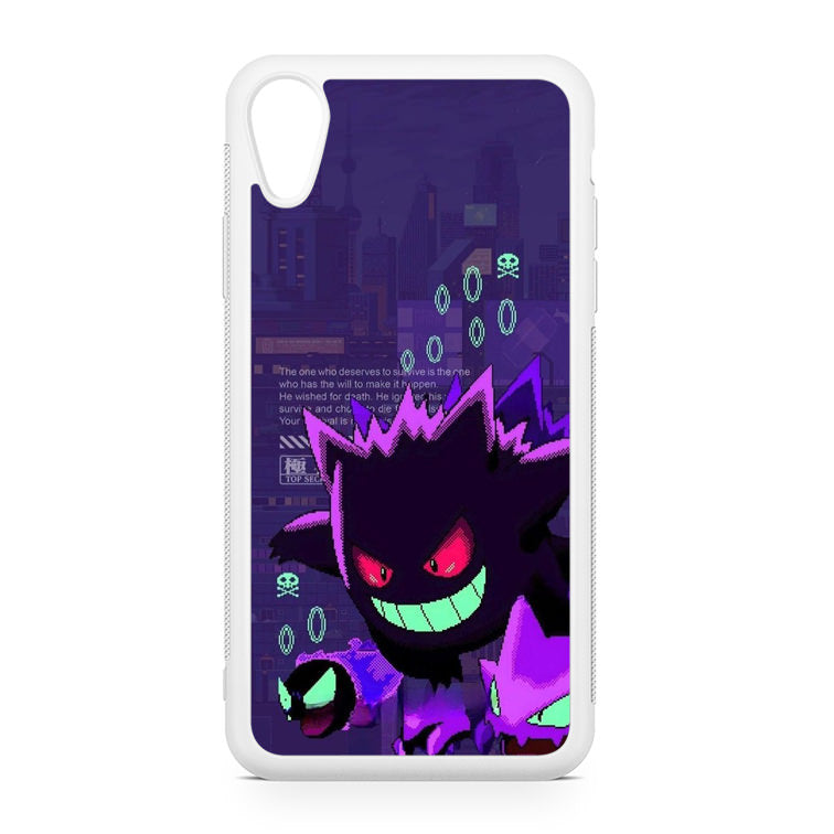 Gengar Pixel Art iPhone XR Case